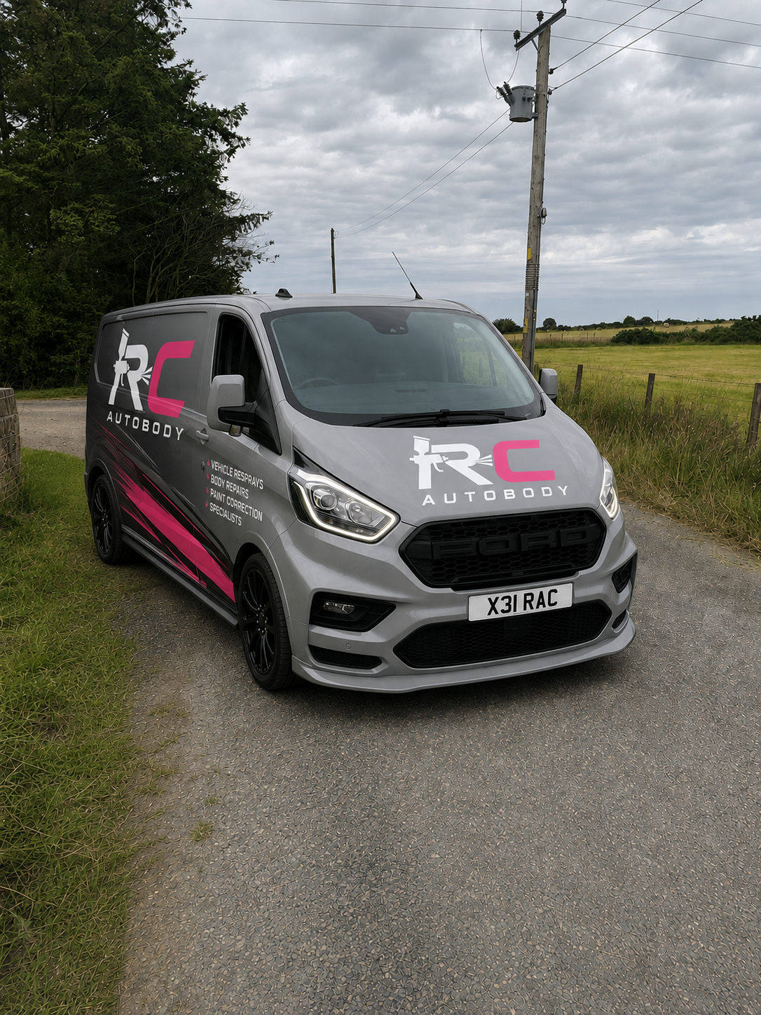 Works van — full livery